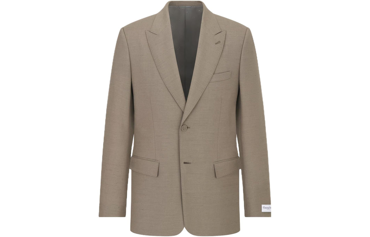 DIOR Single Breasted Long Sleeved Jacket