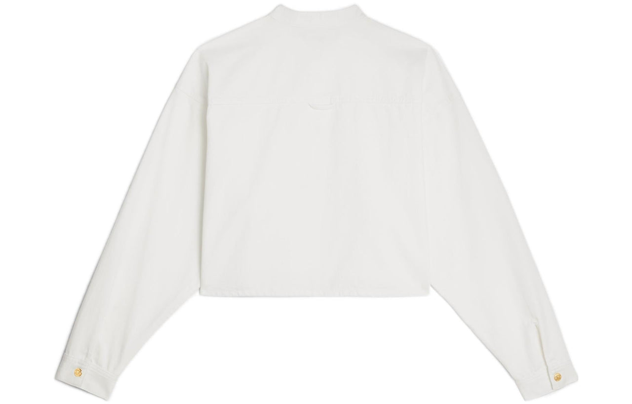 CELINE Cropped Coats Women's Neon White