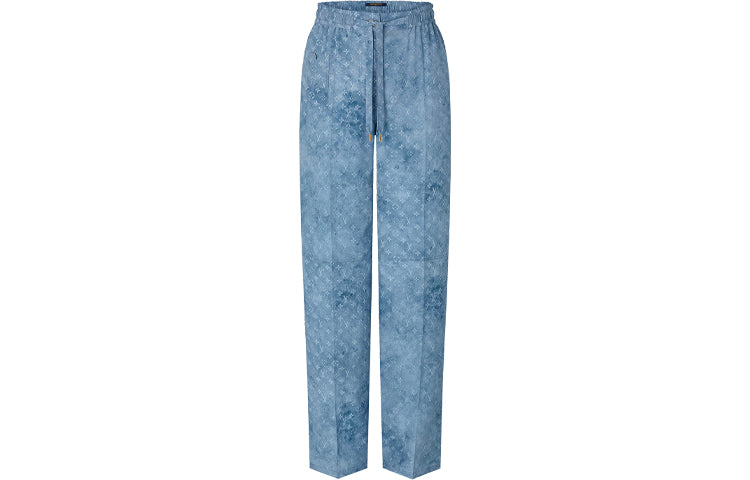 LOUIS VUITTON Casual Pants Women's Blue