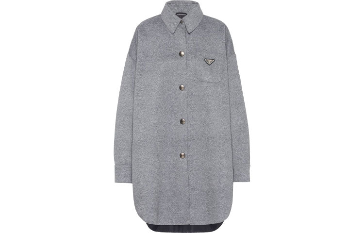 PRADA Coats Women's Gray