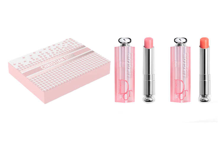 DIOR 520 Limited Color-Changing Lip Balms Moisturizes And Moisturizes #001+#004