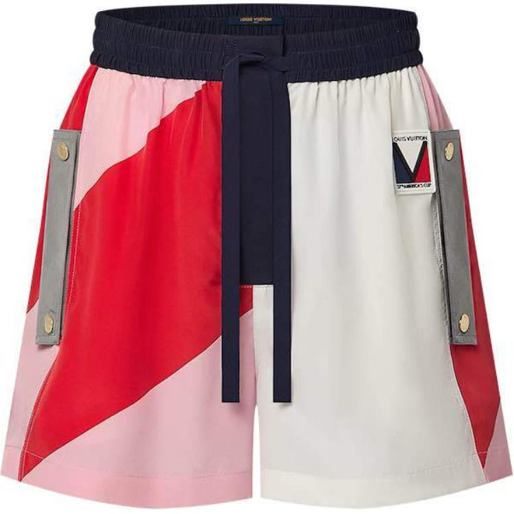 LOUIS VUITTON Lv X Ac Geometric Print Shorts