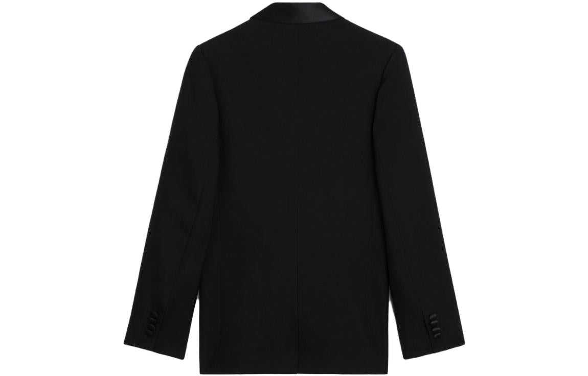 CELINE Single Breasted V Neck Jacket