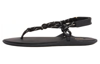 MIU MIU Strap Sandals Women's Black