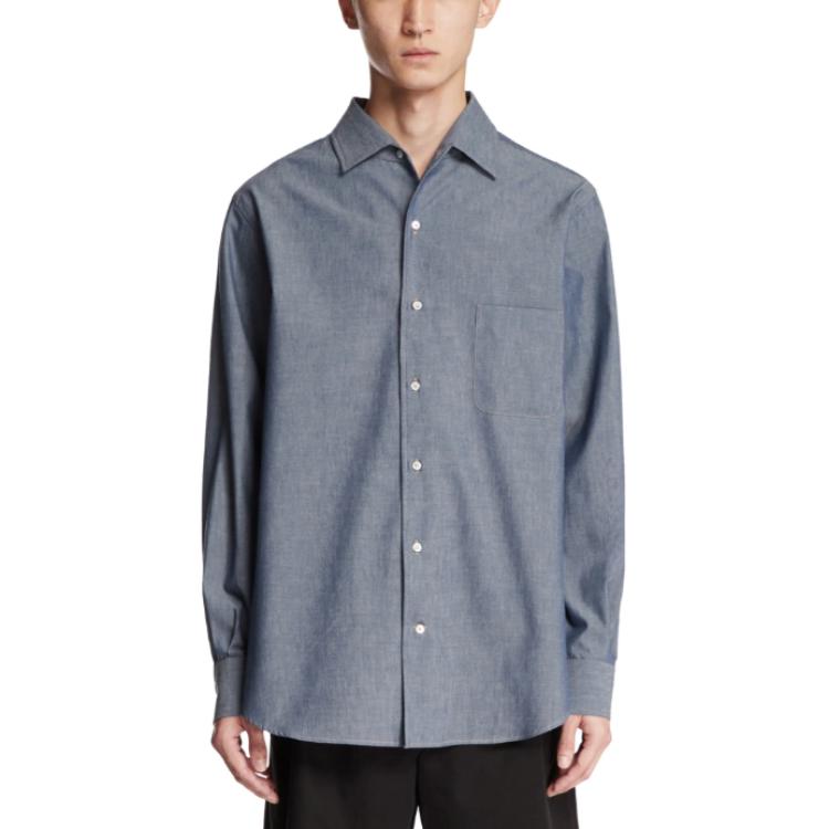 Loro Piana Shirts Men Blue
