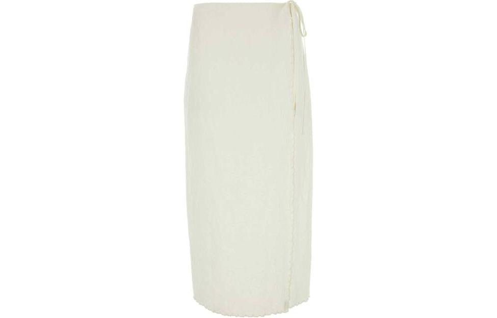 PRADA Casual Short Skirts Women's White
