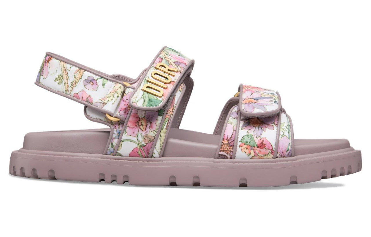 DIOR Beach Sandals Women's Light Purple