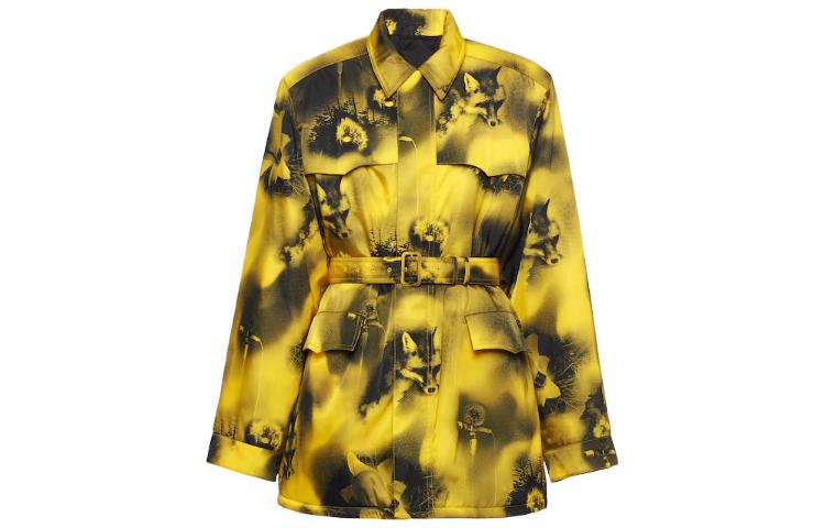 PRADA Coats Men Yellow