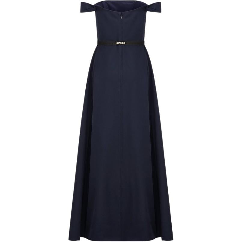 DIOR Tube Top Long Dress