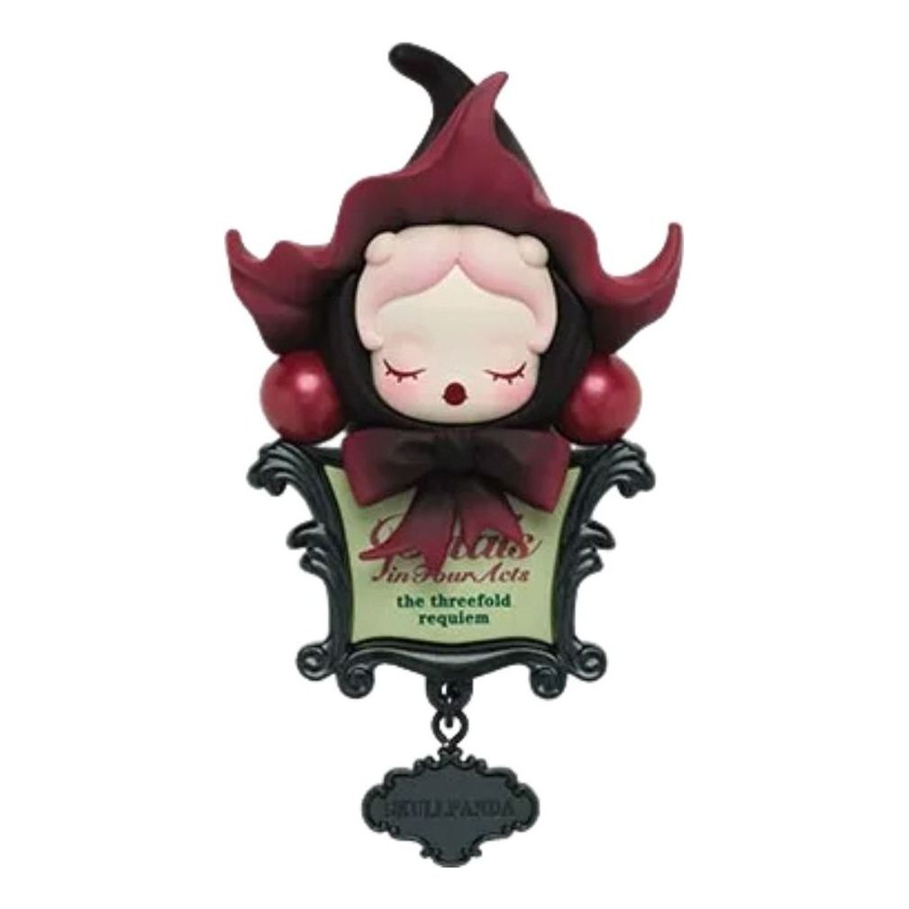 Pop Mart Skullpanda Petals in Four Acts Series Fridge Magnet 'The Threefold Requiem' PPMT-2604-0064-1119523540
