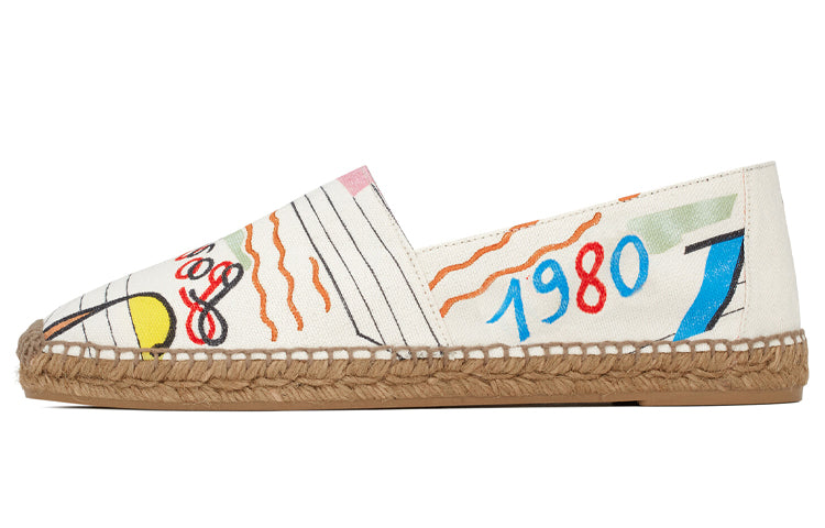 SAINT LAURENT Perseo Flat Espadrilles