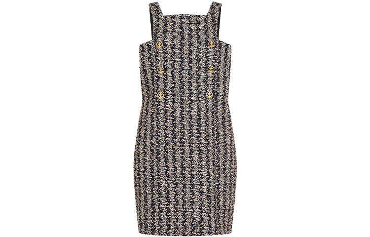 LOUIS VUITTON New Quarterly Products Of LV Sleeveless Dresses Women's Gray