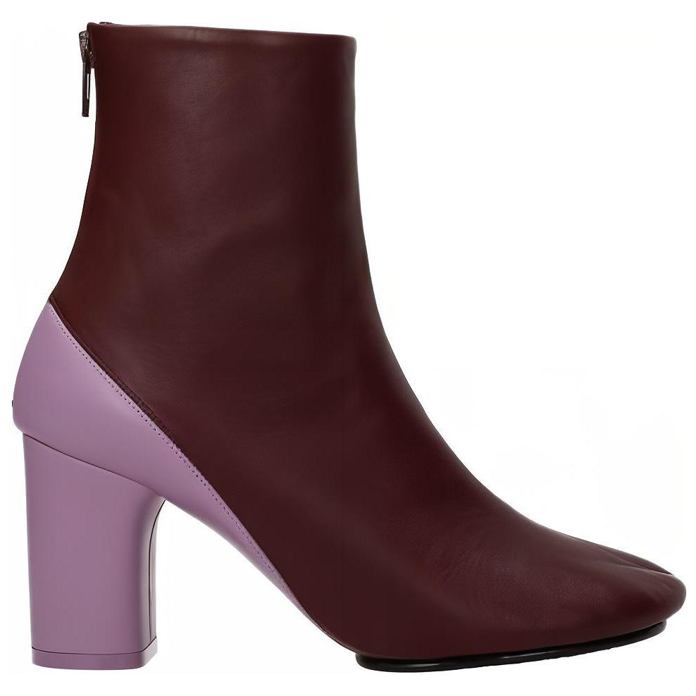 CELINE Ankle Boots 8.5cm Women's Violet
