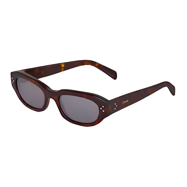 CELINE Black Frame 58 Sunglasses In Acetate