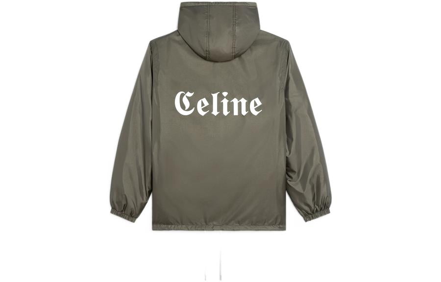 CELINE Coach Jacket In Lightweight Nylon
