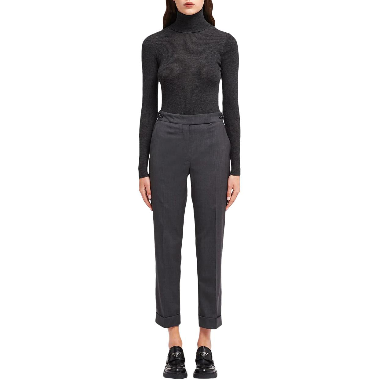 PRADA Casual Pants Women's Gray