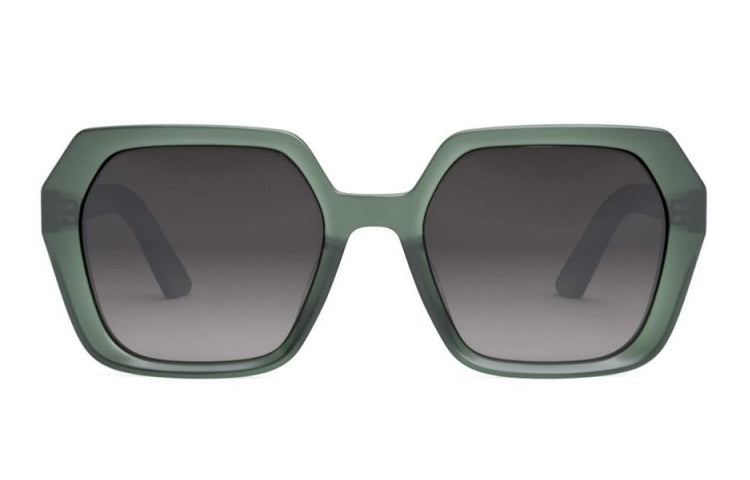 DIOR Acetate Square Sunglasses Women's Green