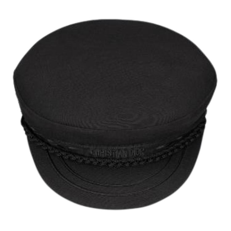 DIOR Cotton Berets Women's Black