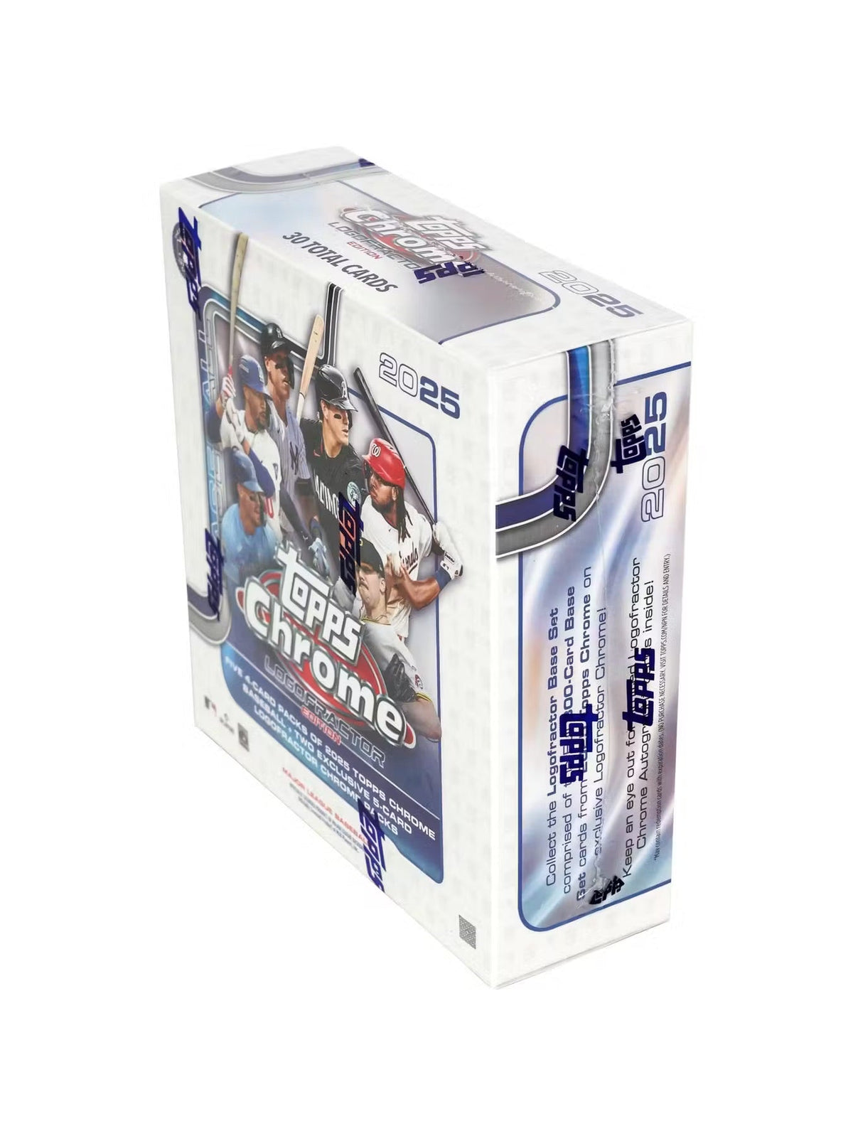 Topps Chrome Baseball 2025 Logofractor Edition Box 887521140855