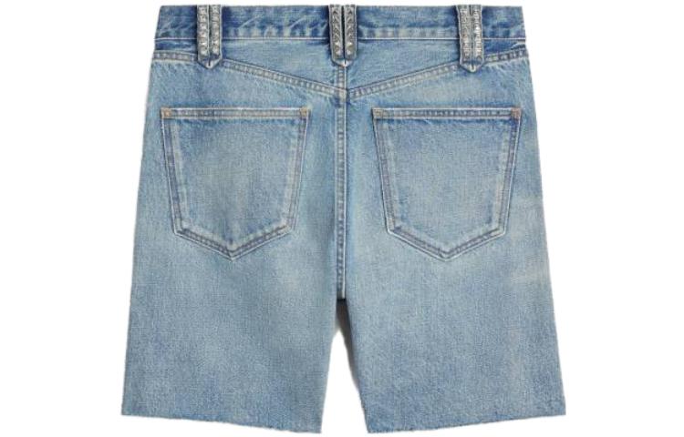 CELINE Denim Shorts Men Sky Blue