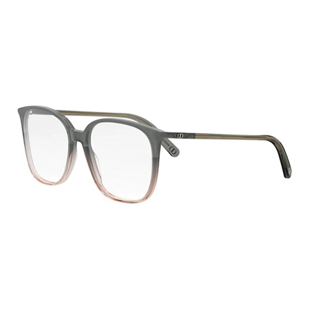 DIOR Acetate Square Eyeglass Frames Women's Gray