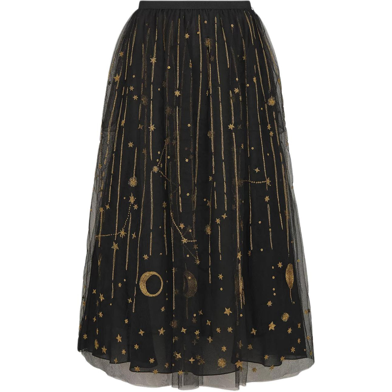 DIOR Casual Long Skirts Women's Black