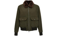 Loro Piana Jackets Men Olive Green
