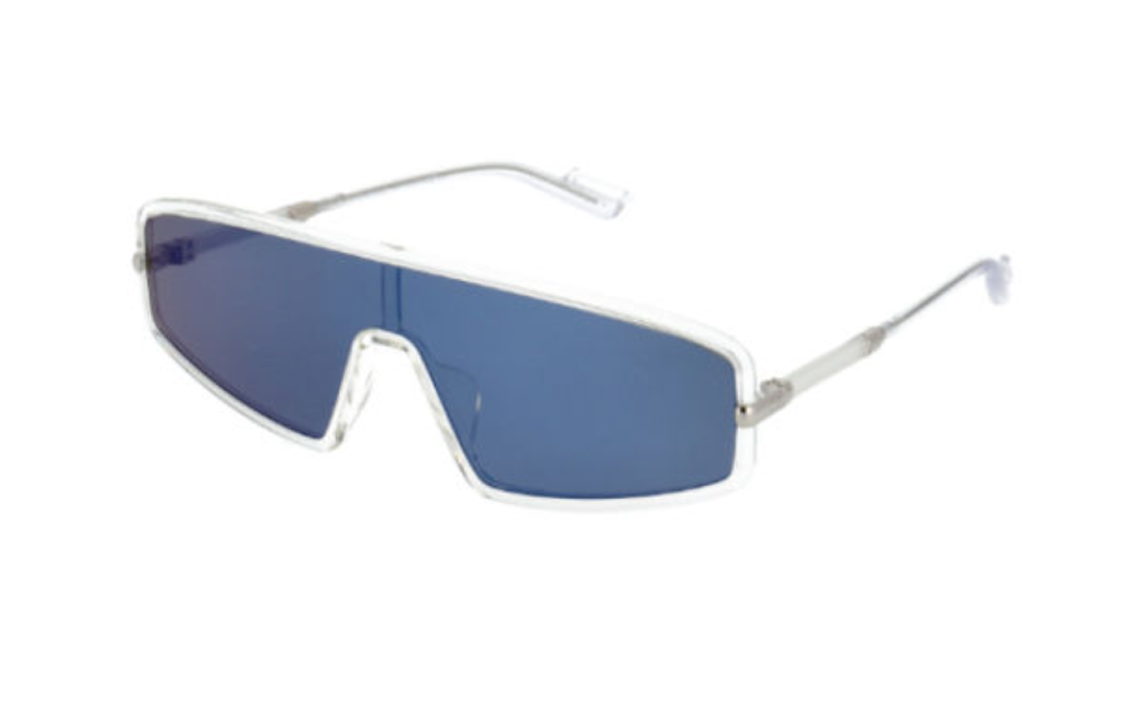 DIOR - Irregular Shape Sunglasses Men's Transparent