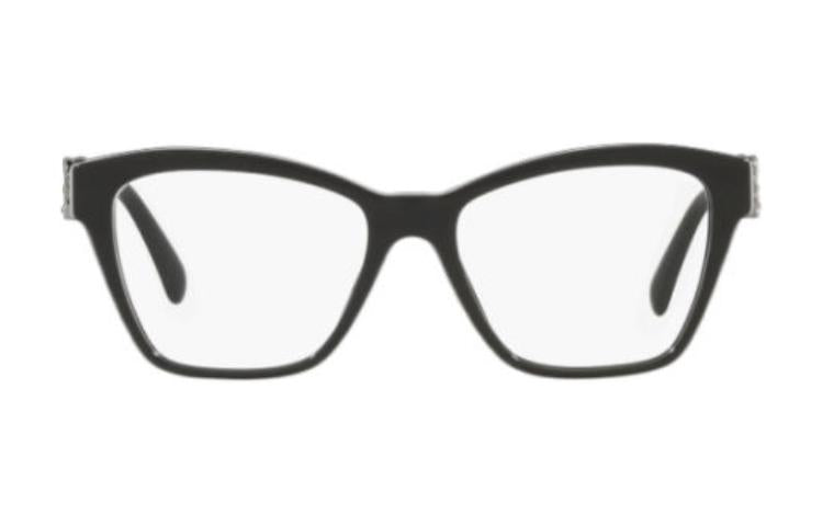 CHANEL - Square Eyeglass Frames Women's Black