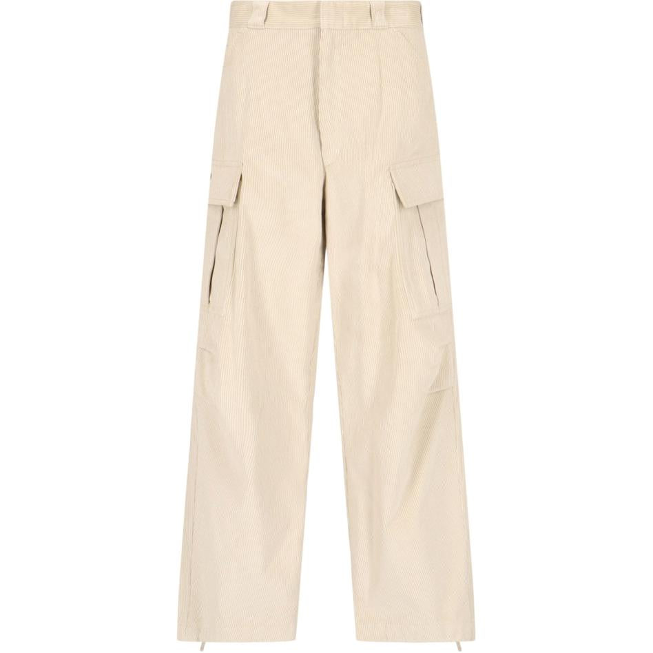 PRADA Cargo Pants Men Ecru