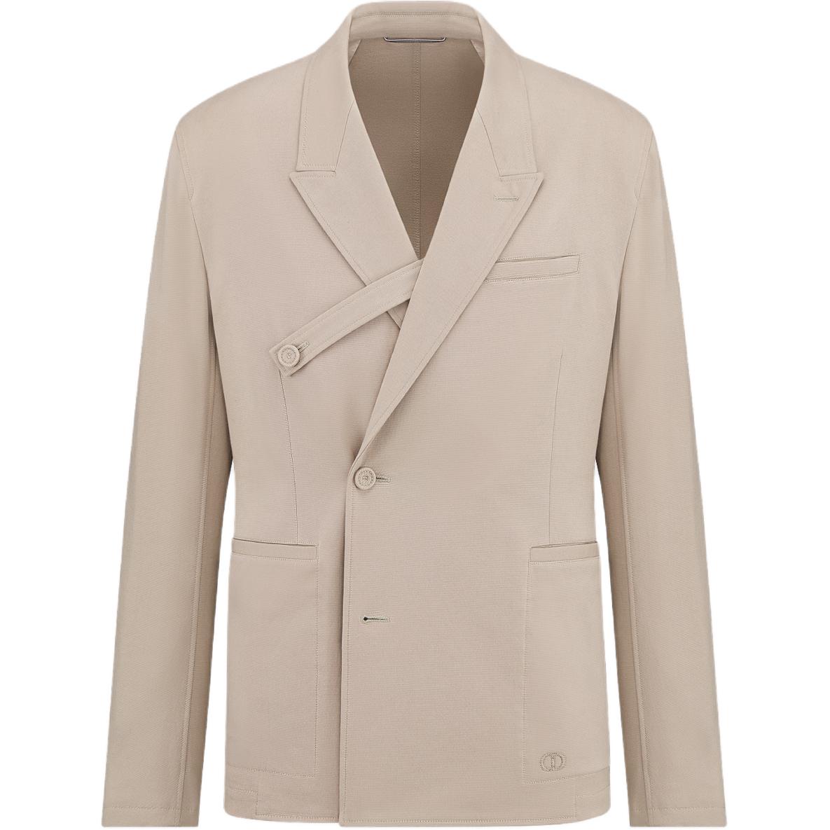 DIOR SS25 Business Suit Coat Men's Beige