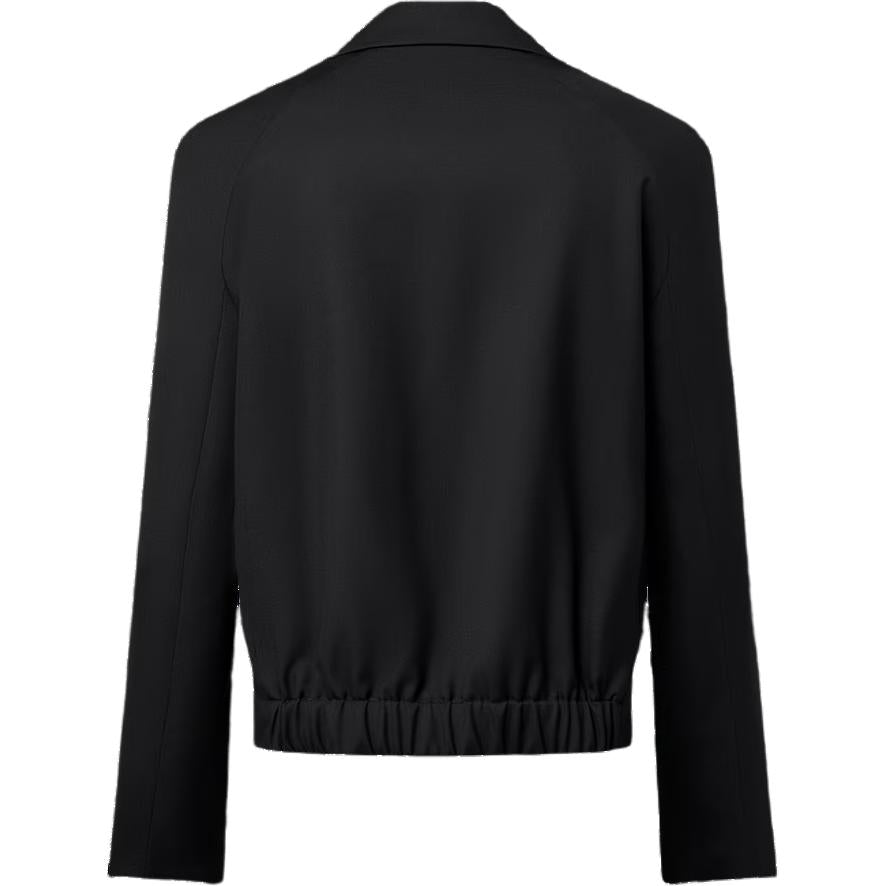 LOUIS VUITTON Embroidered Wool Signature Blouson