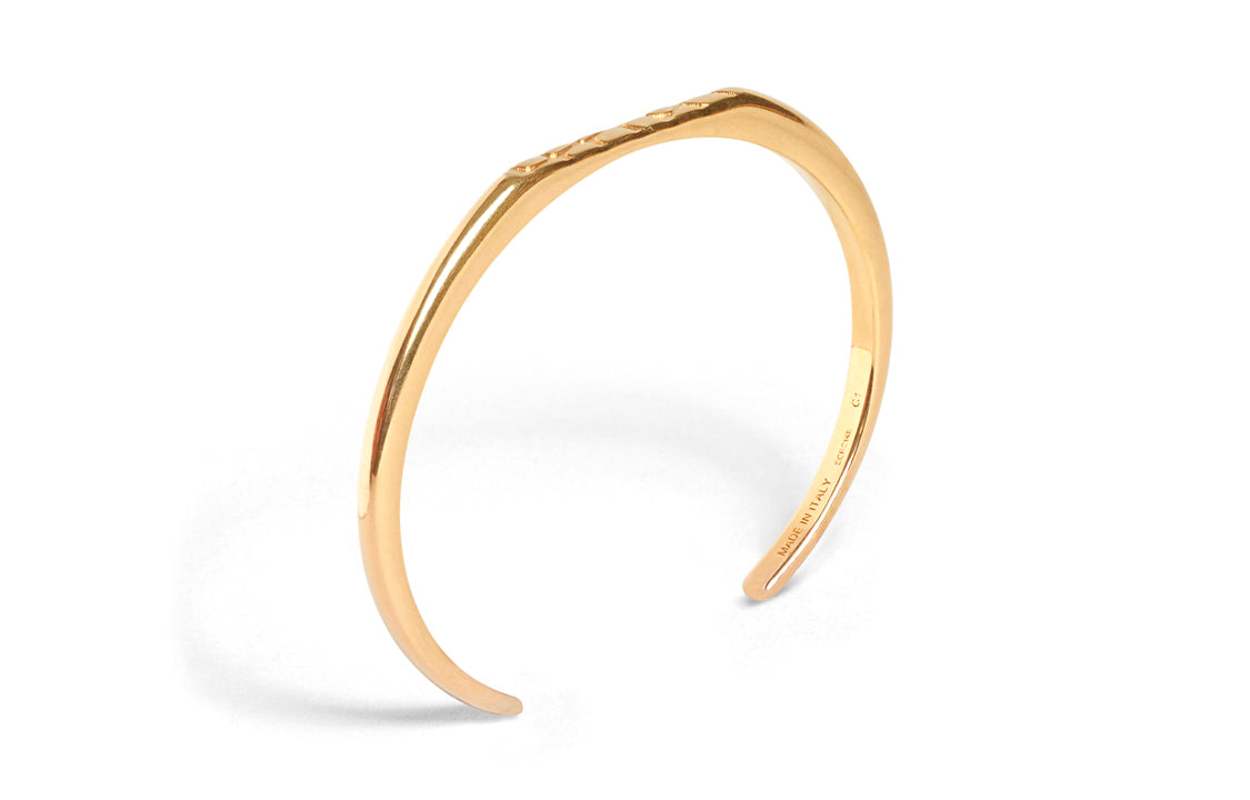CELINE Bangles Unisex Gold