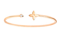 LOUIS VUITTON Idylle Blossom Twist Bracelet Pink Gold