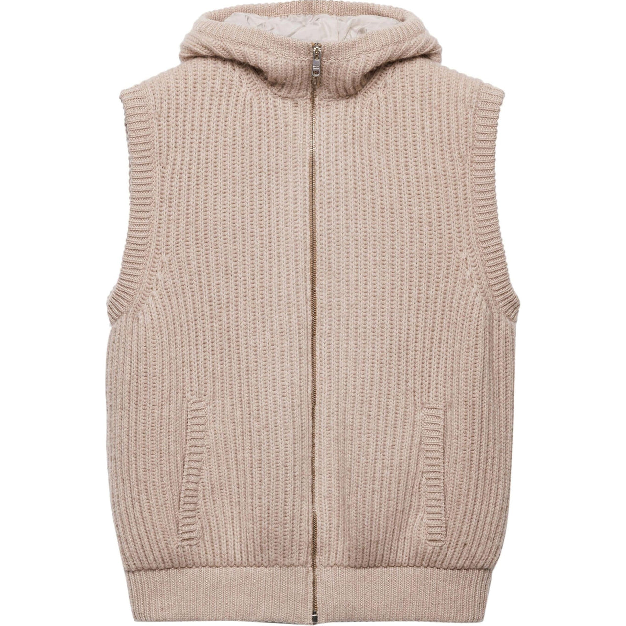 PRADA Cashmere Hoodie Vest