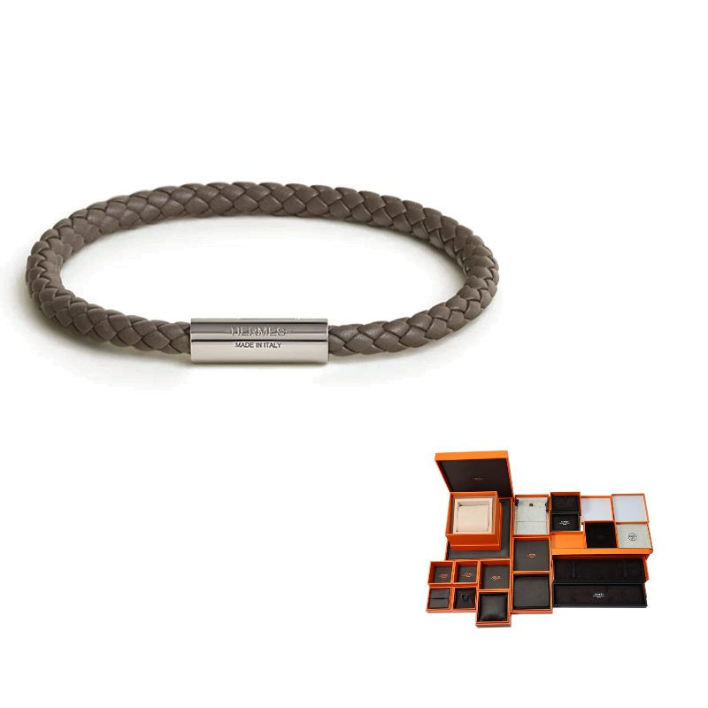 HERMES - Bracelets Men's Brown/Black