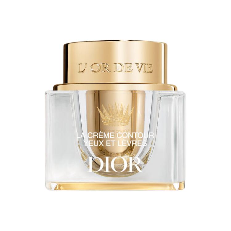DIOR Revitalizing Lip With Golden Elixir Eye Cream Wrinkle Reduction, Tightening, And Hydration 15ml