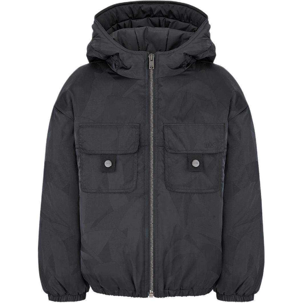 DIOR Puffer Jacket FW24 Black Kids'