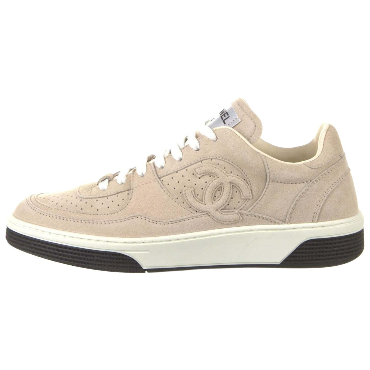 CHANEL Low-Top Skateboard Shoes Women's Brown