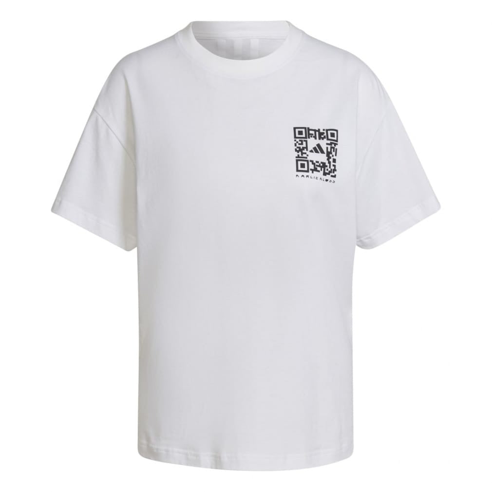 (WMNS) adidas x Karlie Kloss T-Shirt Asia Sizing 'White' HB1443