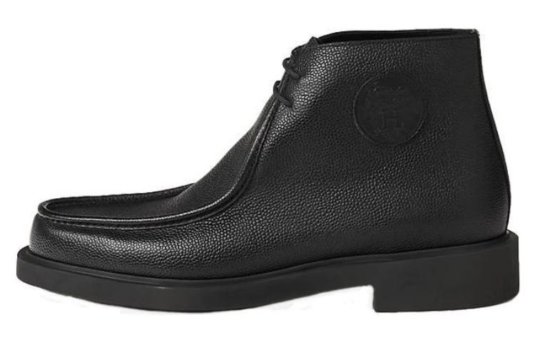 HERMES Ankle Boots Women's Black