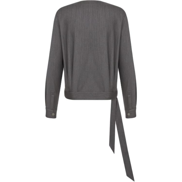 DIOR Shirt Men's Black Gray Color