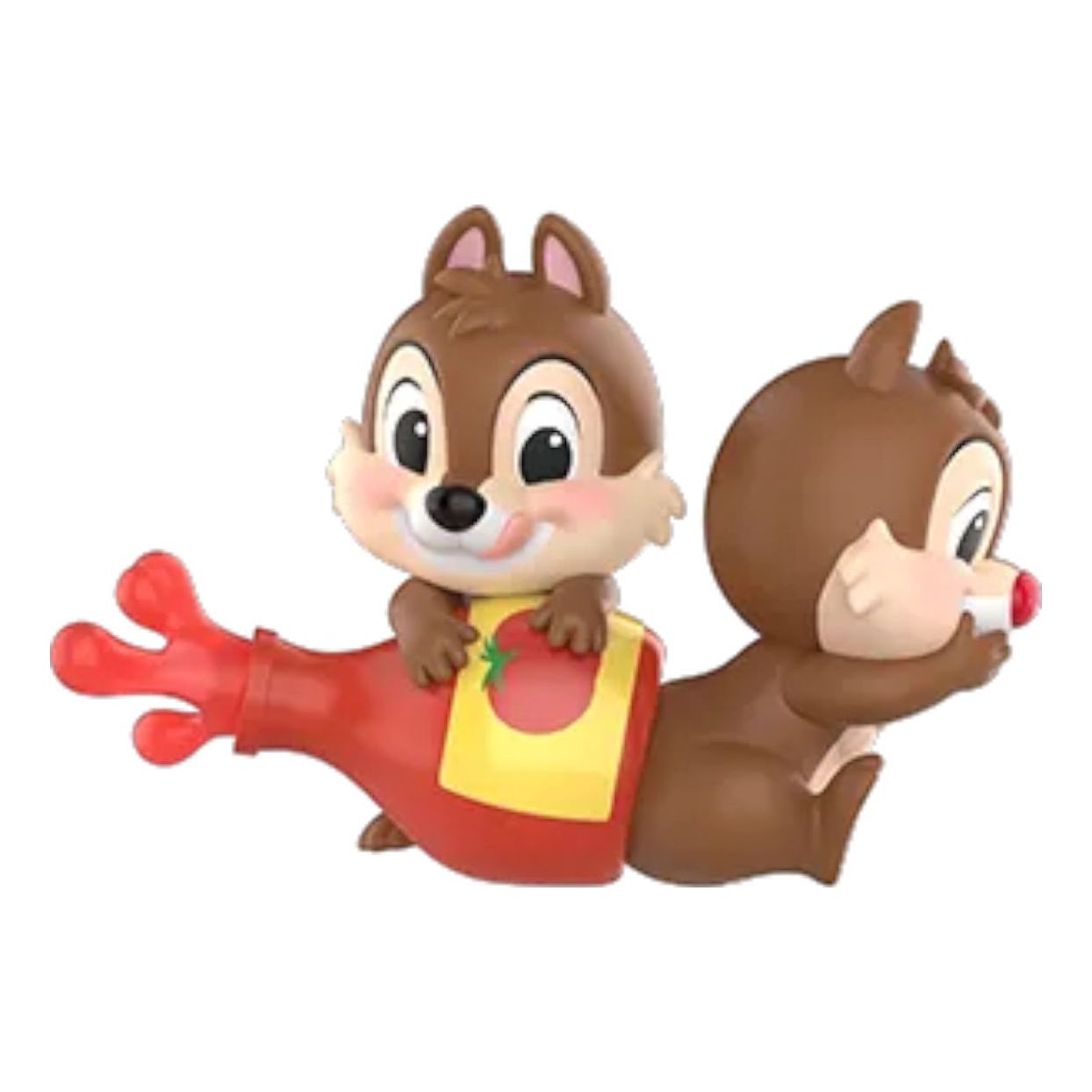 Pop Mart Disney Chip 'N Dale Fun Loving Brother Series Figures 'Squeeze Ketchup' PPMT-2509-0016-957776888