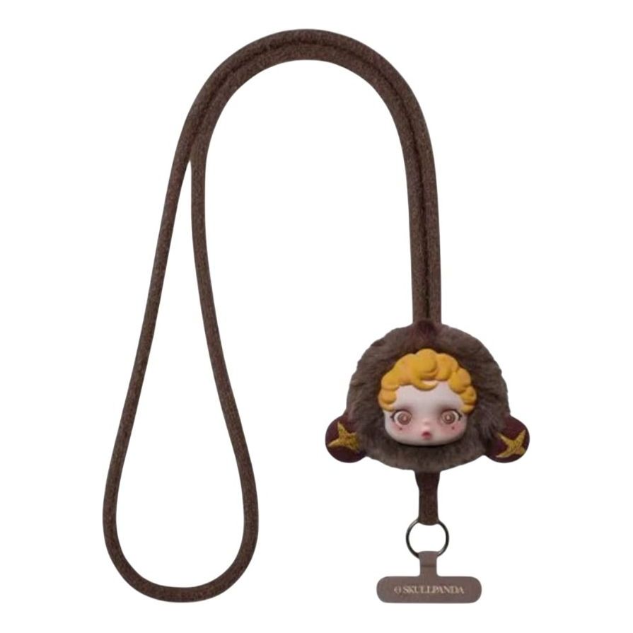 Pop Mart Skullpanda You Found Me Cell Phone Lanyard 'Secretly Chestnut' PPMT-2509-0019-957802966