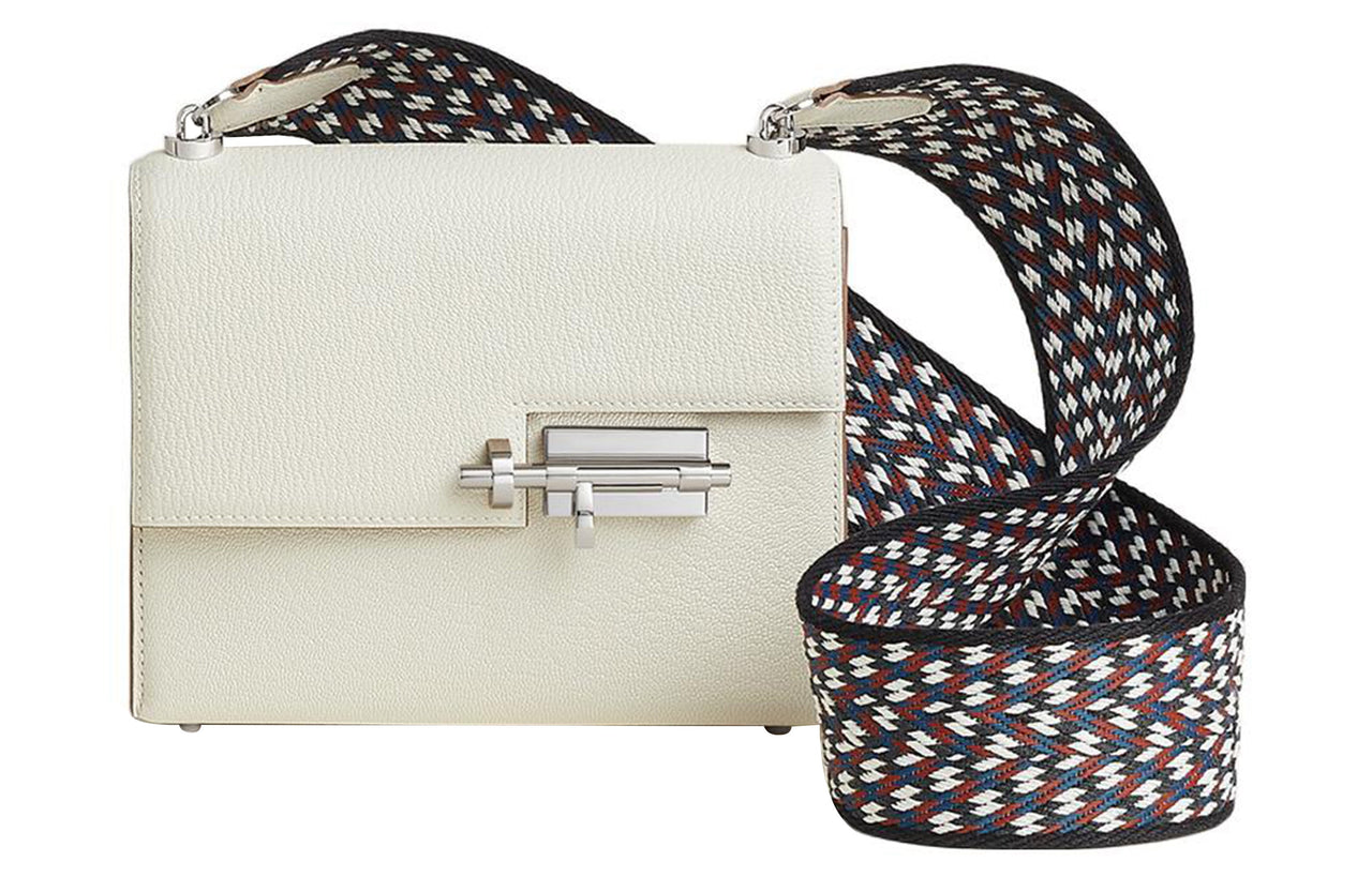 HERMES Verrou Mysore Goat Skin Verrou Bag, Crossbody Bag, Shoulder Bag Mini Women's