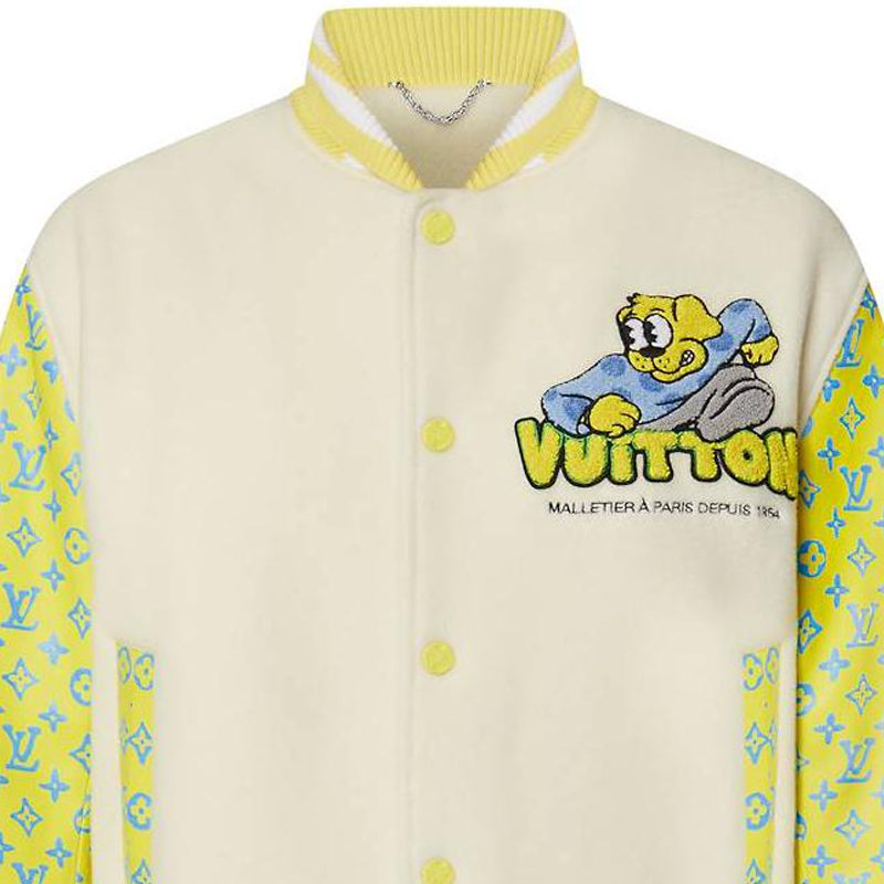 LOUIS VUITTON Monogram Playground Varsity Blouson