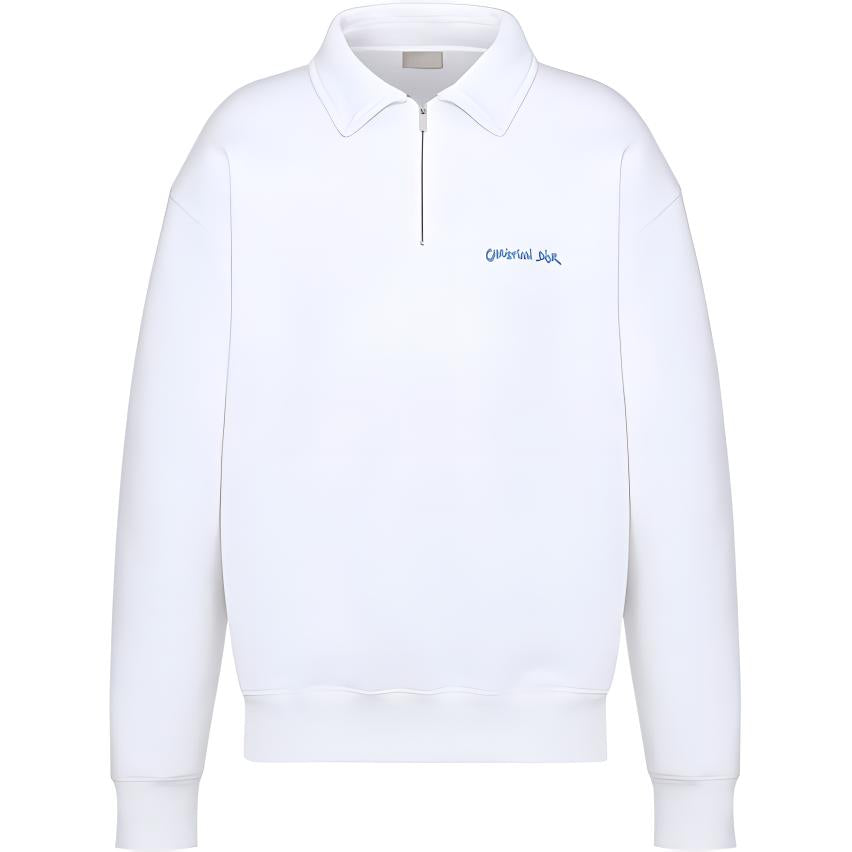 DIOR SS24 Polo Shirt Men's White