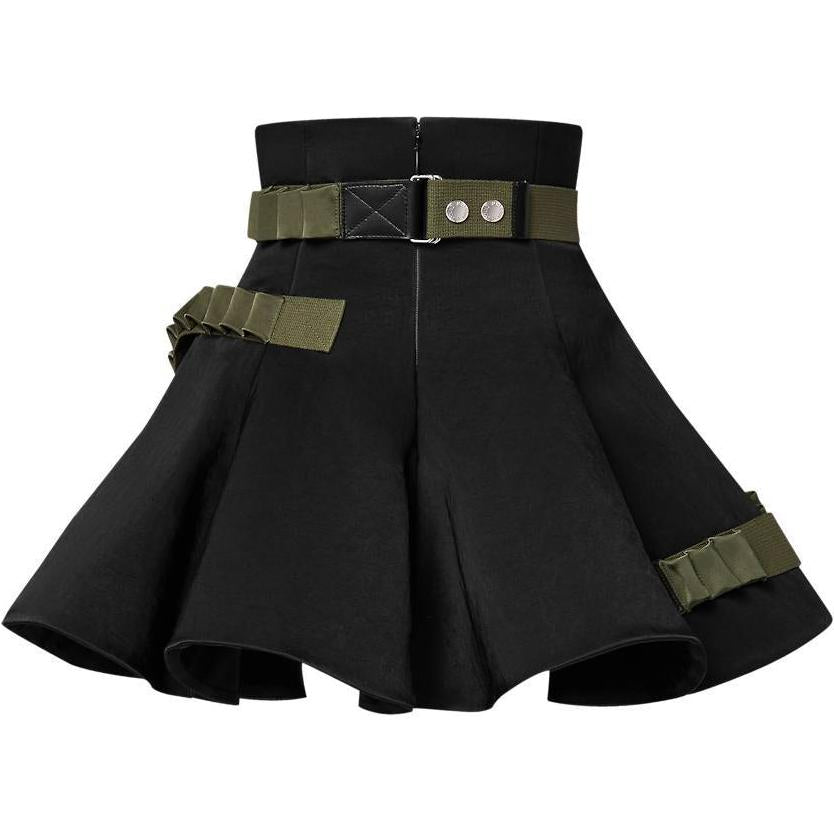 LOUIS VUITTON FW24 Casual Short Skirts Women's Black
