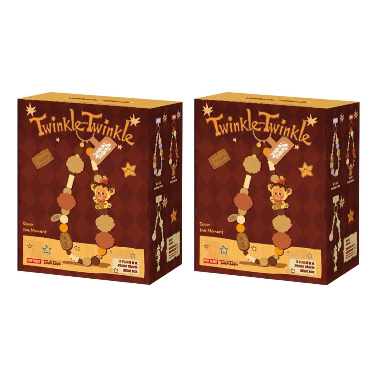 Pop Mart Stars Delicious Moments Collection Cell Phone Lanyard Sealed Case (2 Blind Boxes) PPMT-2509-0063-967445451