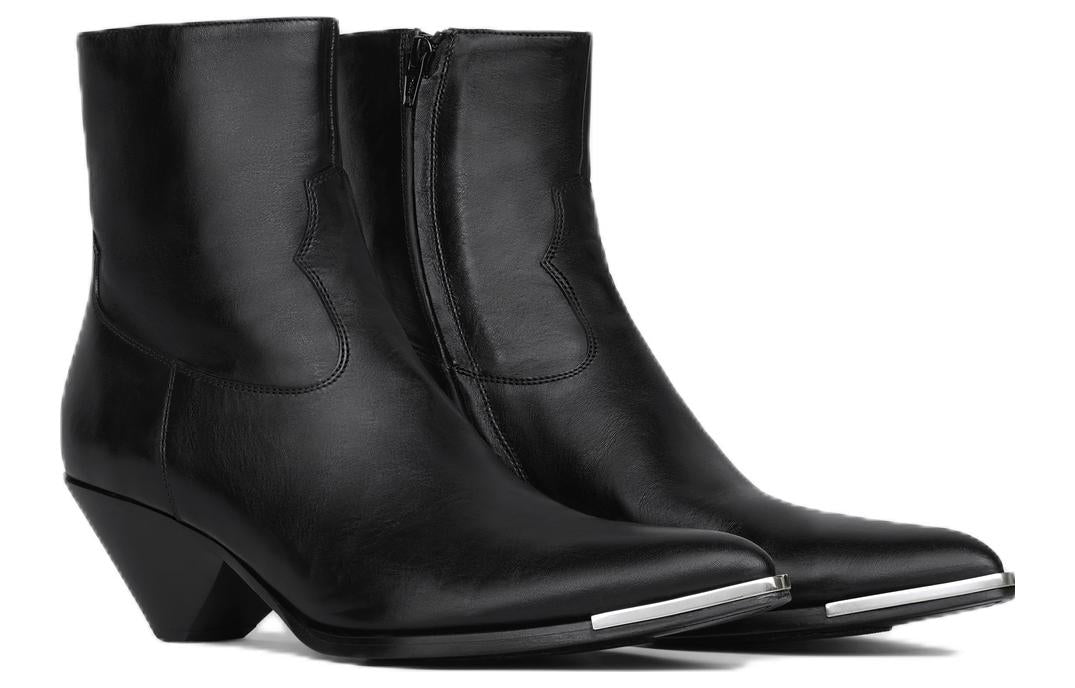 CELINE Fashion Ankle Boots Men's Black